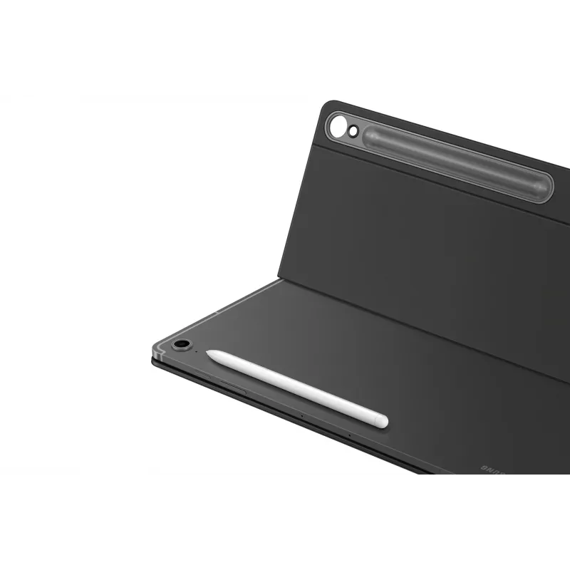 Samsung EF-DX620 QWERTZ vokiškas išdėstymas Pogo Pin juoda klaviatūra, skirta Galaxy Tab S10 FE+