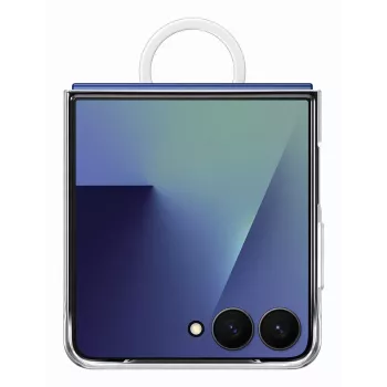 Apsauginis dėklas Samsung Galaxy Z Flip7, Samsung, skaidrus, modelis EF-QF766CTEGWW