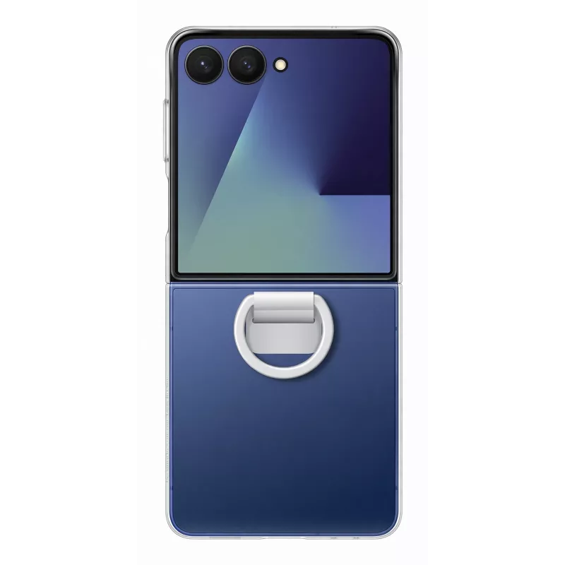 Apsauginis dėklas Samsung Galaxy Z Flip7, Samsung, skaidrus, modelis EF-QF766CTEGWW