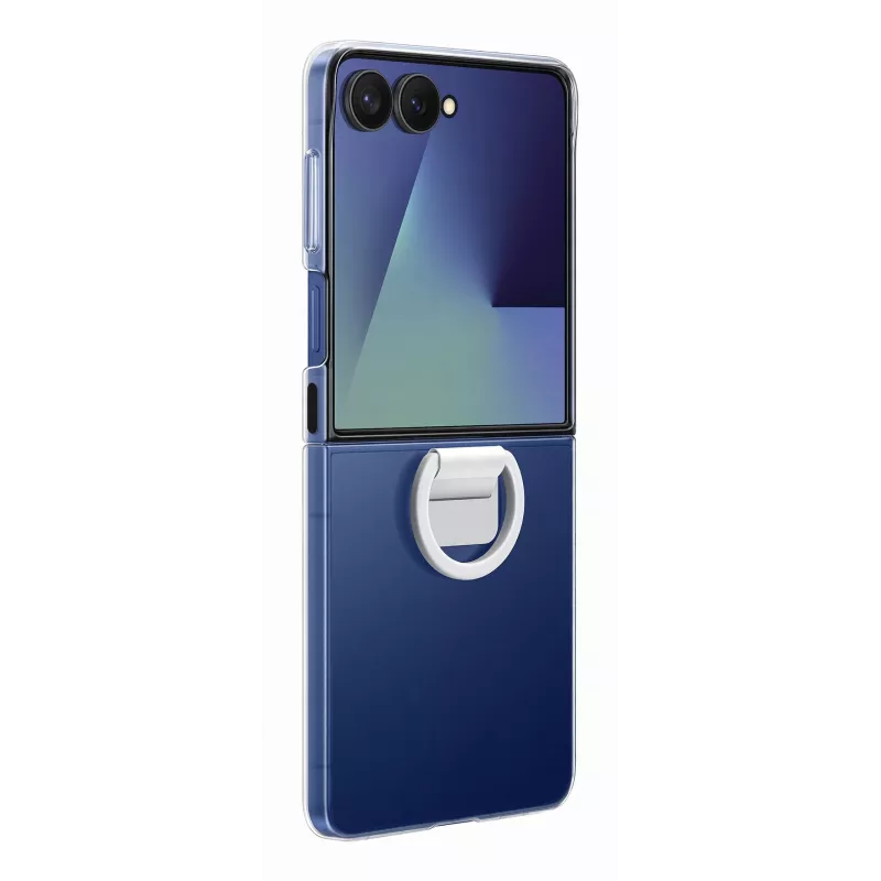 Apsauginis dėklas Samsung Galaxy Z Flip7, Samsung, skaidrus, modelis EF-QF766CTEGWW