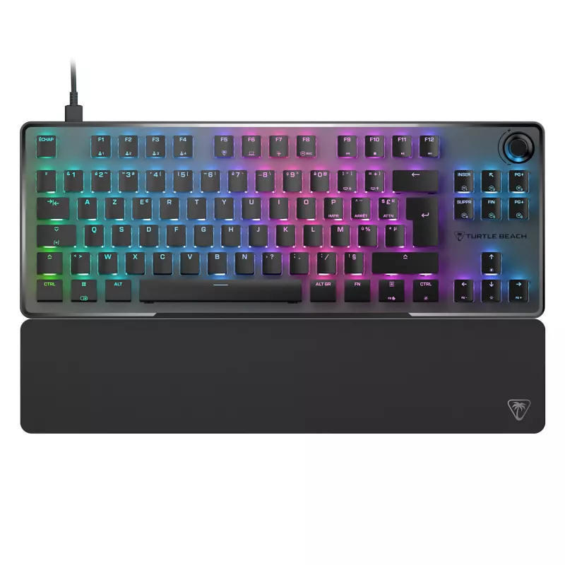 Turtle Beach Vulcan II TKL Pro klaviatūra žaidimams USB AZERTY vokiška juoda
