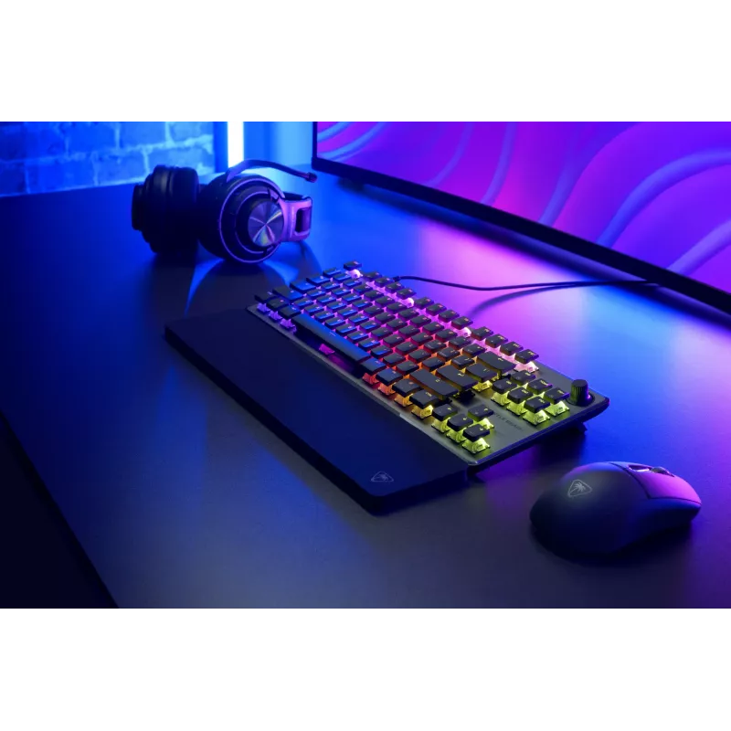 Turtle Beach Vulcan II TKL Pro klaviatūra žaidimams USB AZERTY vokiška juoda