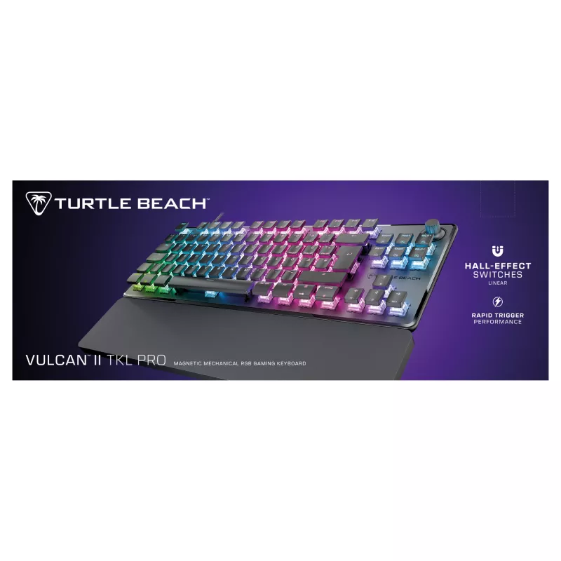 Turtle Beach Vulcan II TKL Pro klaviatūra žaidimams USB AZERTY vokiška juoda