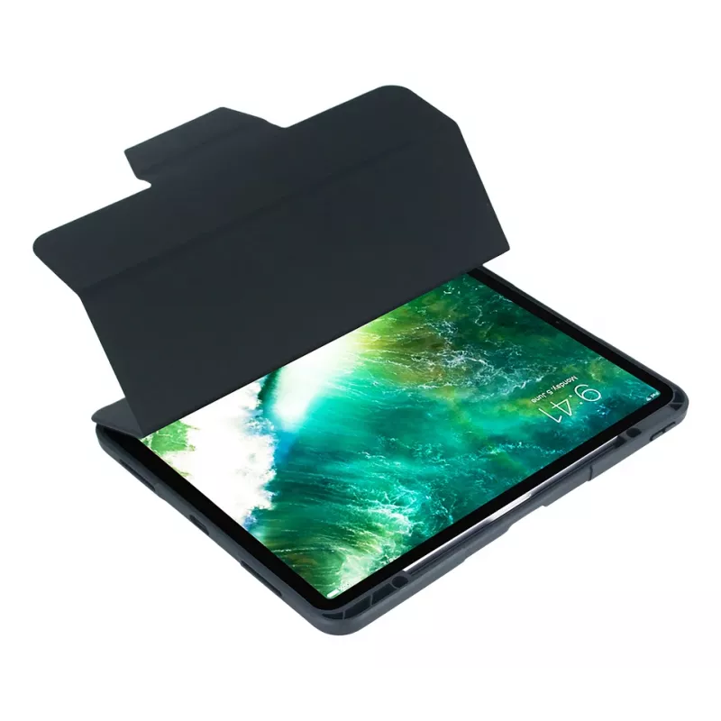 DEQSTER 40-2000078 dėklas planšetei 33 cm (13 col.) Folio Juoda