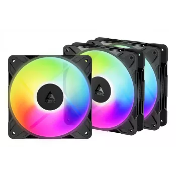 ARCTIC Freezer P12 Pro Reverse A-RGB 3 vnt. Kompiuterio ventiliatorius 12 cm Juodas