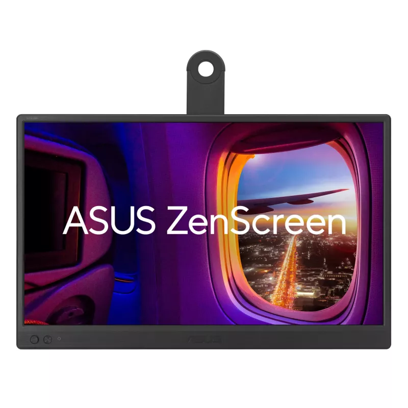 ASUS ZenScreen MB169CK nešiojamas monitorius 39,6 cm (15,6 col.) 1920 x 1080 pikselių Full HD LCD juodas