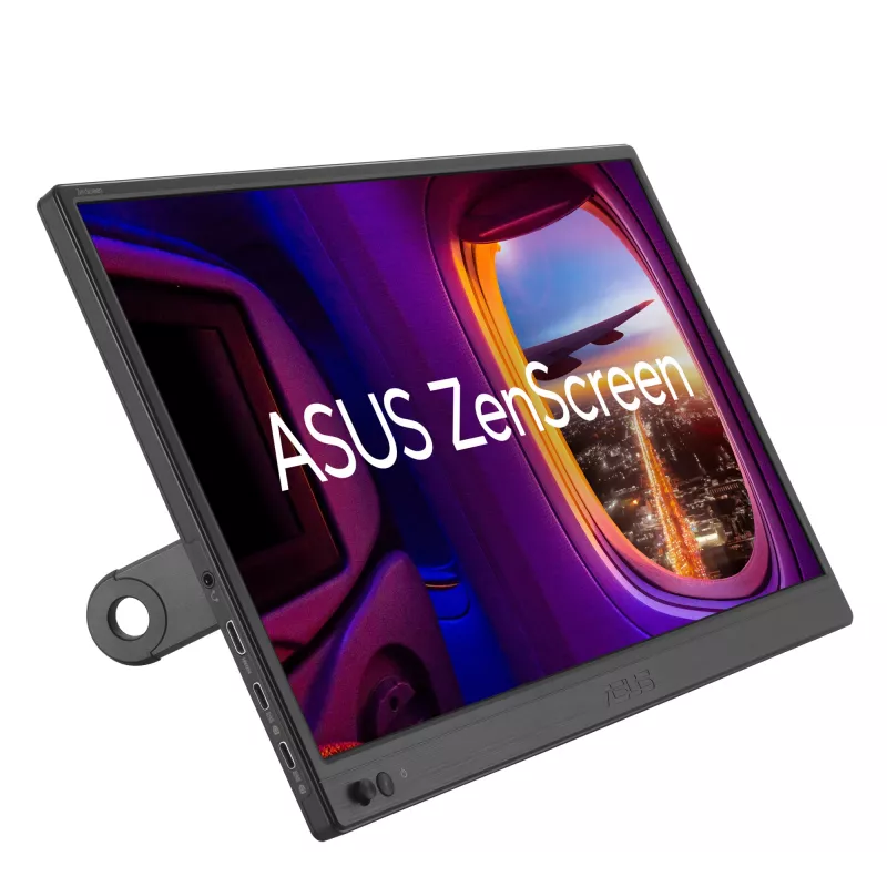 ASUS ZenScreen MB169CK nešiojamas monitorius 39,6 cm (15,6 col.) 1920 x 1080 pikselių Full HD LCD juodas