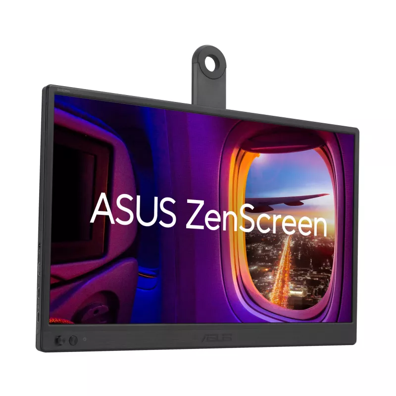 ASUS ZenScreen MB169CK nešiojamas monitorius 39,6 cm (15,6 col.) 1920 x 1080 pikselių Full HD LCD juodas