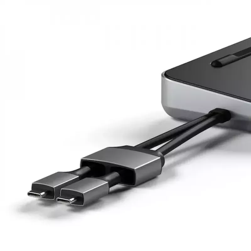 Satechi ST-DDSM išorinis M.2 SSD dėklas USB 10 Gbit/s