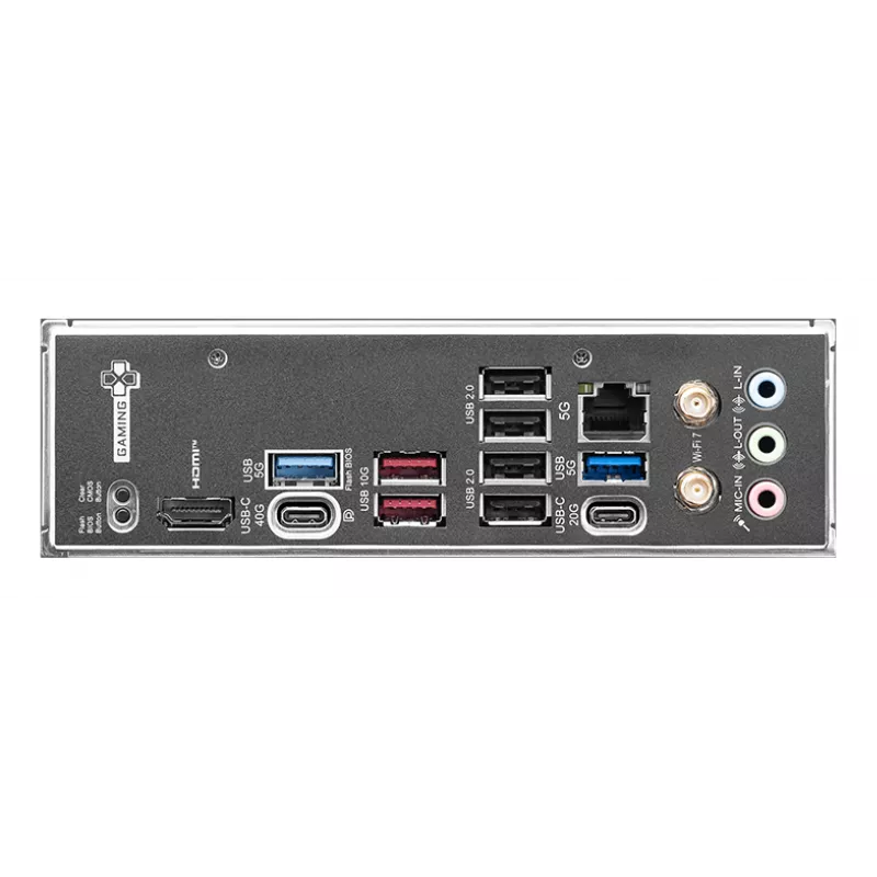 MSI X870 GAMING PLUS WIFI pagrindinė plokštė AMD X870 lizdas AM5 ATX