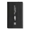 QOLTEC 51861 išorinis dėklas 2,5 colio SATA3 kietajam diskui arba SSD, USB 3.0, juodas