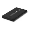 QOLTEC 51861 išorinis dėklas 2,5 colio SATA3 kietajam diskui arba SSD, USB 3.0, juodas