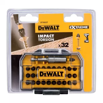 DeWALT DT70523T-QZ antgaliai su tvirtu dėklu 25 mm