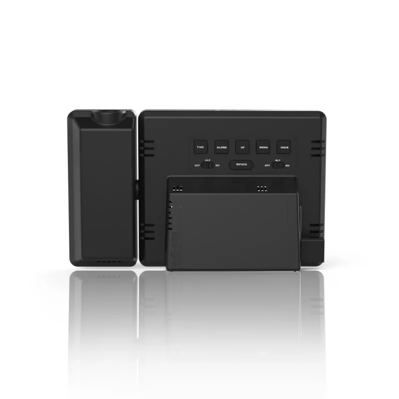 Hama Plus Charge skaitmeninis žadintuvas su laiko projektoriumi, juodas