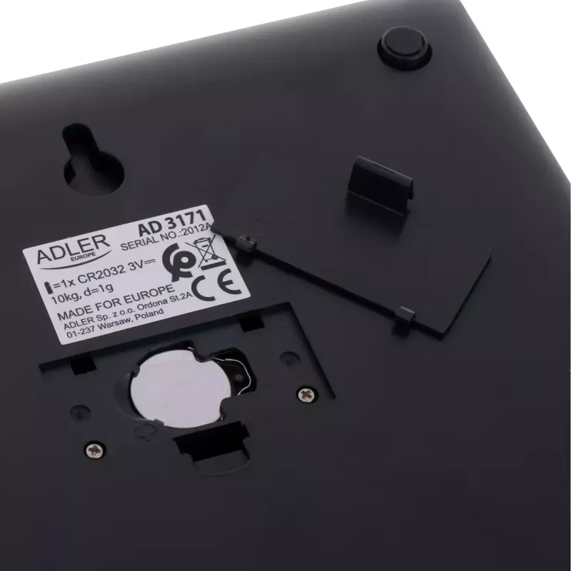 Virtuvinės elektroninės svarstyklės Adler AD 3171
