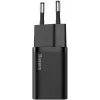 Mobiliojo įrenginio įkroviklis Baseus CCSUPJ01 Universal Black Greitas įkrovimas