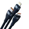 USB Type-C į USB Type-A laidas Baseus Flash Series II 100W 1,2m