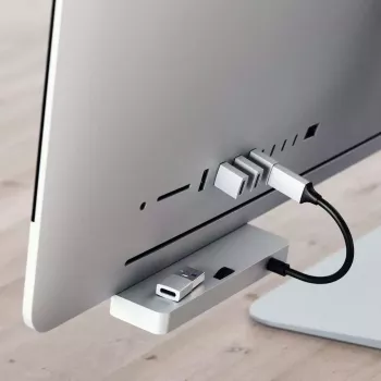 Satechi ST-TAUCS adapteris USB-A į USB-C, sidabrinis