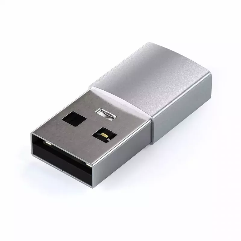 Satechi ST-TAUCS adapteris USB-A į USB-C, sidabrinis