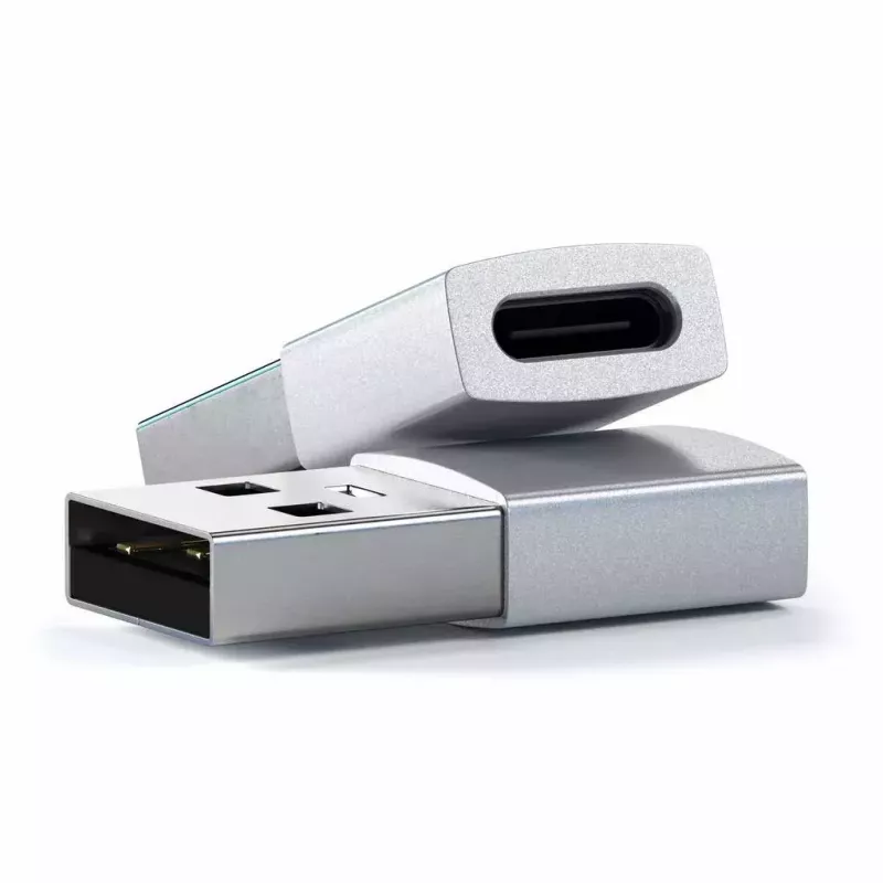 Satechi ST-TAUCS adapteris USB-A į USB-C, sidabrinis