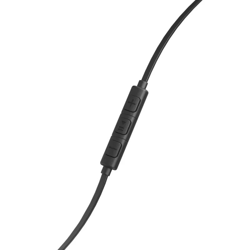 Hama Advance laidinė ausinė su mikrofonu, juoda