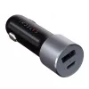 Automobilinis kroviklis Satechi ST-TCPDCCM 72W dviejų prievadų USB Power Delivery greitasis krovimas