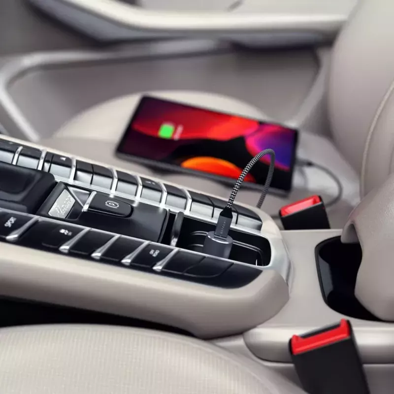 Automobilinis kroviklis Satechi ST-TCPDCCM 72W dviejų prievadų USB Power Delivery greitasis krovimas