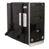 Techly ICA-CS 62 laikiklis CPU tvirtinimui prie stalo, juodas