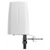 Kryptinė omni antena QuWireless QuSpot AX10S, 2,4–2,5 / 4,7–6 GHz, maks. 7 dBi, PoE/LAN, vertikali poliarizacija