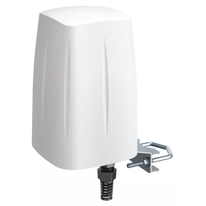 Kryptinė omni antena QuWireless QuSpot AX10S, 2,4–2,5 / 4,7–6 GHz, maks. 7 dBi, PoE/LAN, vertikali poliarizacija