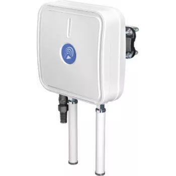 Kryptinė tinklo antena QuWireless QuMax PoE/LAN, daugiajuostė 0,694–2,7 GHz ir 2,4–2,5 GHz, maks. stiprinimas 6 dBi, vertikali poliarizacija