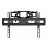 Gembird WM-80ST-03 TV kronšteinas prie sienos, su pakreipimu ir pasukimu, 37-80 colių, 40 kg, juodas