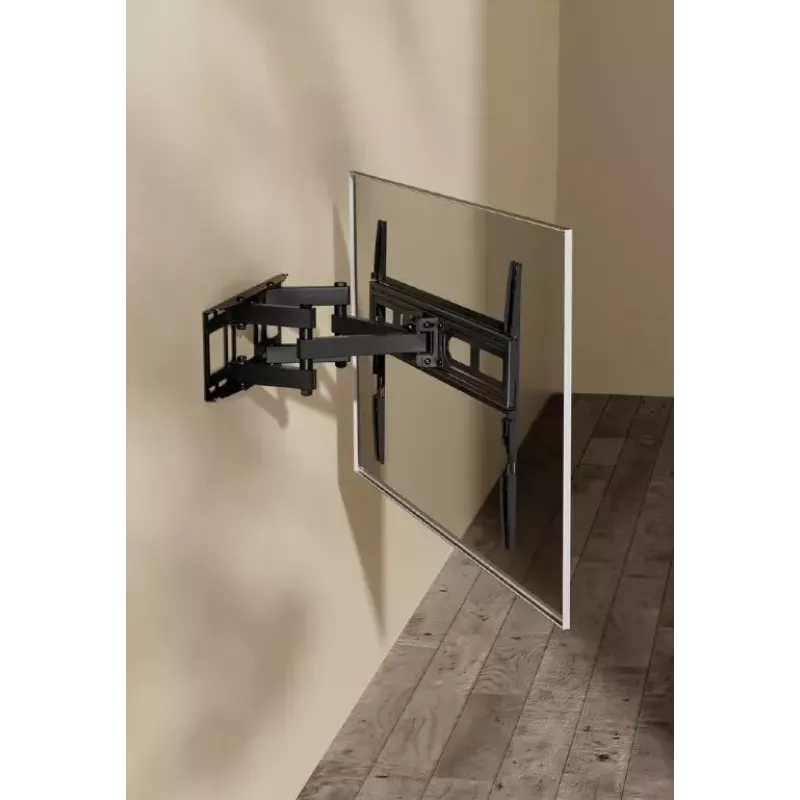 Gembird WM-80ST-03 TV kronšteinas prie sienos, su pakreipimu ir pasukimu, 37-80 colių, 40 kg, juodas
