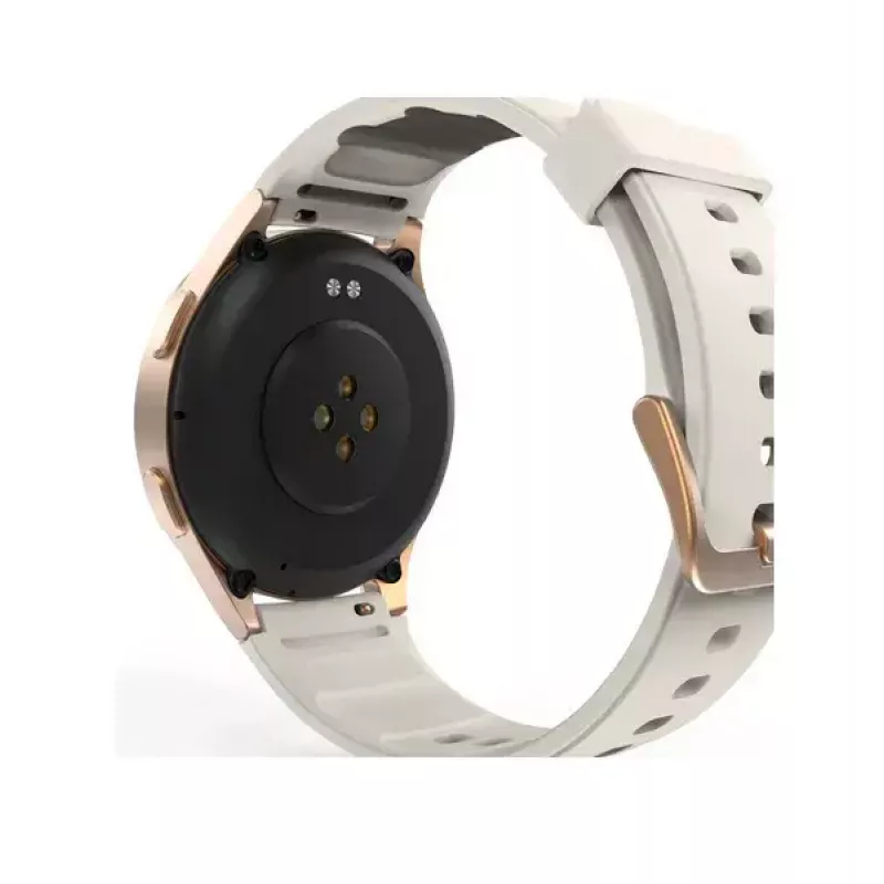 Hama Smartwatch 8900 3,3 cm (1,3 colio) AMOLED 42 mm Skaitmeninis 466 x 466 pikselių Liečiamas ekranas Auksinis GPS (palydovas)