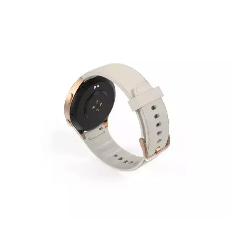Hama Smartwatch 8900 3,3 cm (1,3 colio) AMOLED 42 mm Skaitmeninis 466 x 466 pikselių Liečiamas ekranas Auksinis GPS (palydovas)