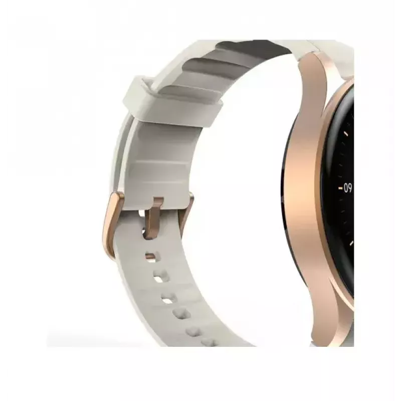 Hama Smartwatch 8900 3,3 cm (1,3 colio) AMOLED 42 mm Skaitmeninis 466 x 466 pikselių Liečiamas ekranas Auksinis GPS (palydovas)
