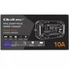 Automobilio akumuliatoriaus įkroviklis QOLTEC 52482 12/24 V 5/10 A su LCD ekranu ir F tipo kištuku