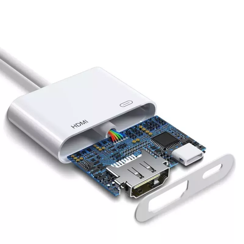 Joyroom S-H141 Lightning – HDMI adapteris, baltas, 1080p 60Hz