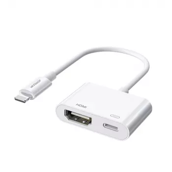 Joyroom S-H141 Lightning – HDMI adapteris, baltas, 1080p 60Hz