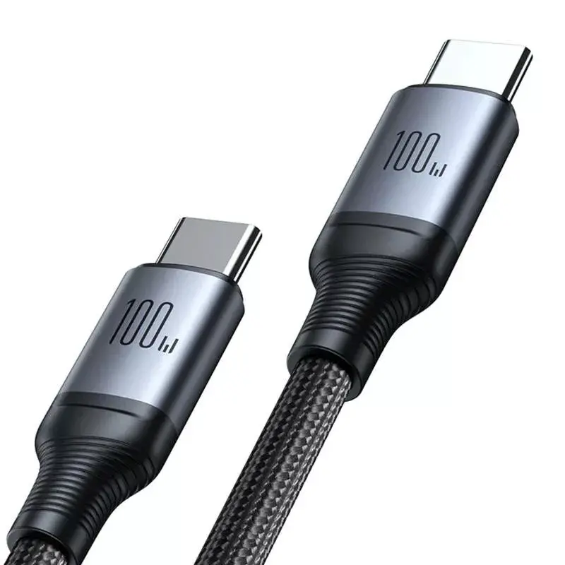 USB-C į 2× USB-C laidas Joyroom SA21-1T2 100W 1,5m (juodas)