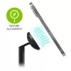 3-in-1 ištraukiamas stovas mophie MagSafe belaidis įkroviklis išmaniesiems telefonams, laikrodžiams ir ausinėms