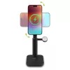 3-in-1 ištraukiamas stovas mophie MagSafe belaidis įkroviklis išmaniesiems telefonams, laikrodžiams ir ausinėms