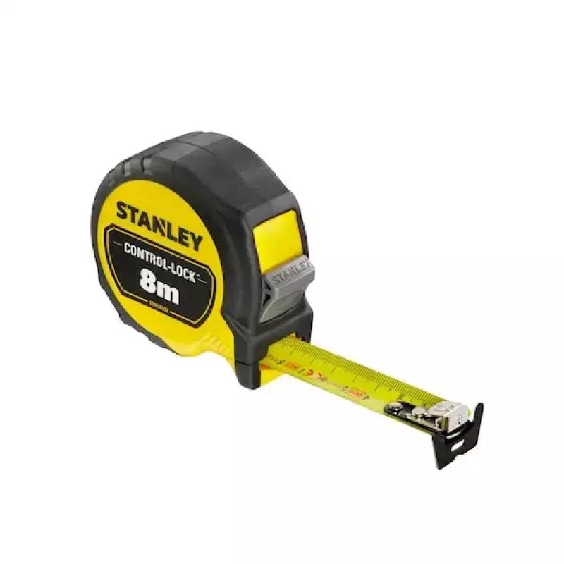 Matavimo juosta Stanley STHT37232-0 8 m juoda geltona plotis 90 mm gylis 50 mm aukštis 150 mm