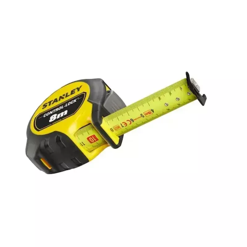 Matavimo juosta Stanley STHT37232-0 8 m juoda geltona plotis 90 mm gylis 50 mm aukštis 150 mm
