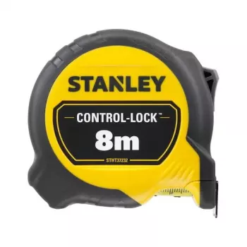 Matavimo juosta Stanley STHT37232-0 8 m juoda geltona plotis 90 mm gylis 50 mm aukštis 150 mm