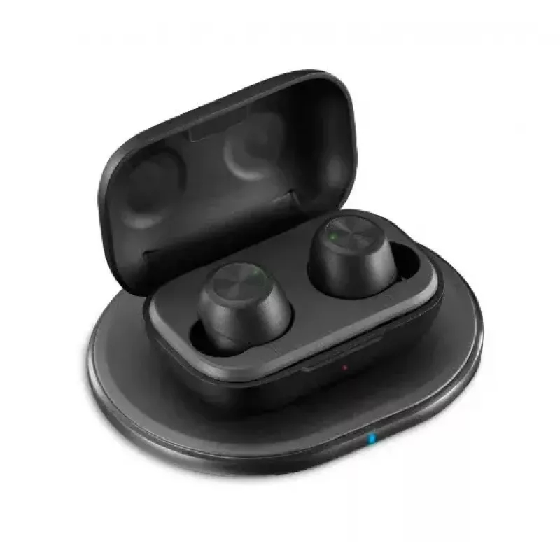 Hama Passion Chop – belaidės ausinės TWS, į ausį, skambučiai/muzika, USB Type-C, Bluetooth, juoda/pilka