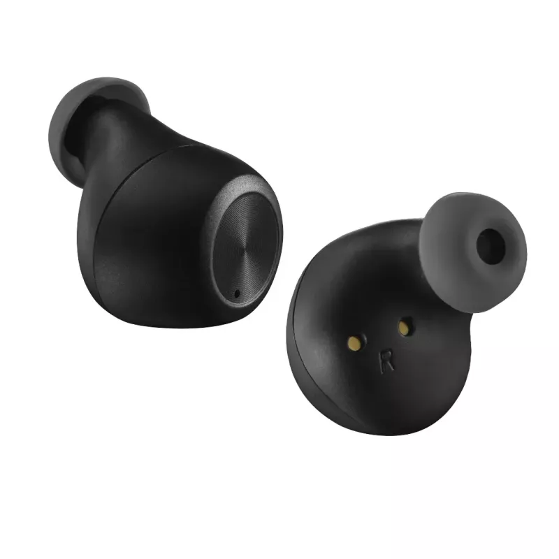 Hama Passion Chop – belaidės ausinės TWS, į ausį, skambučiai/muzika, USB Type-C, Bluetooth, juoda/pilka