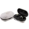 Ausinės Guess GUTWSP4EGP TWS Bluetooth ausinės su ENC doku, rožinės
