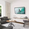 Techly ICA-LCD-901 76.2 cm (30 coli) juoda universali sieninė laikiklis