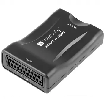 Techly IDATA SCART-HDMI3 vaizdo signalo keitiklis 1920 x 1080 pikselių